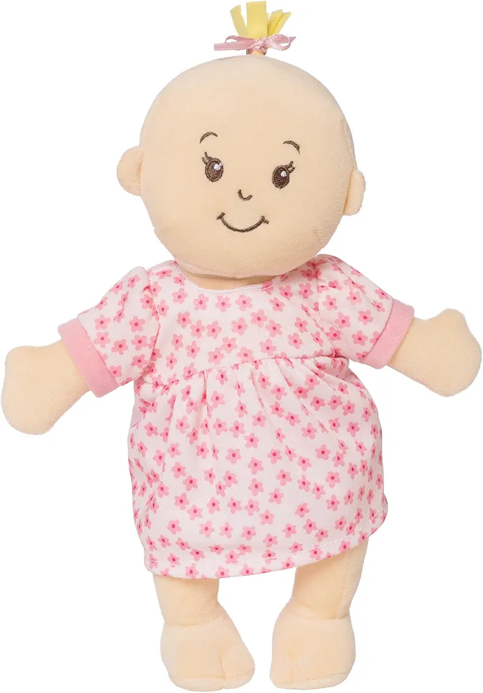 Manhattan Toy Wee Baby Stella Peach 12" Soft First Baby Doll for Ages 1 Year and Up, No Retail Packaging