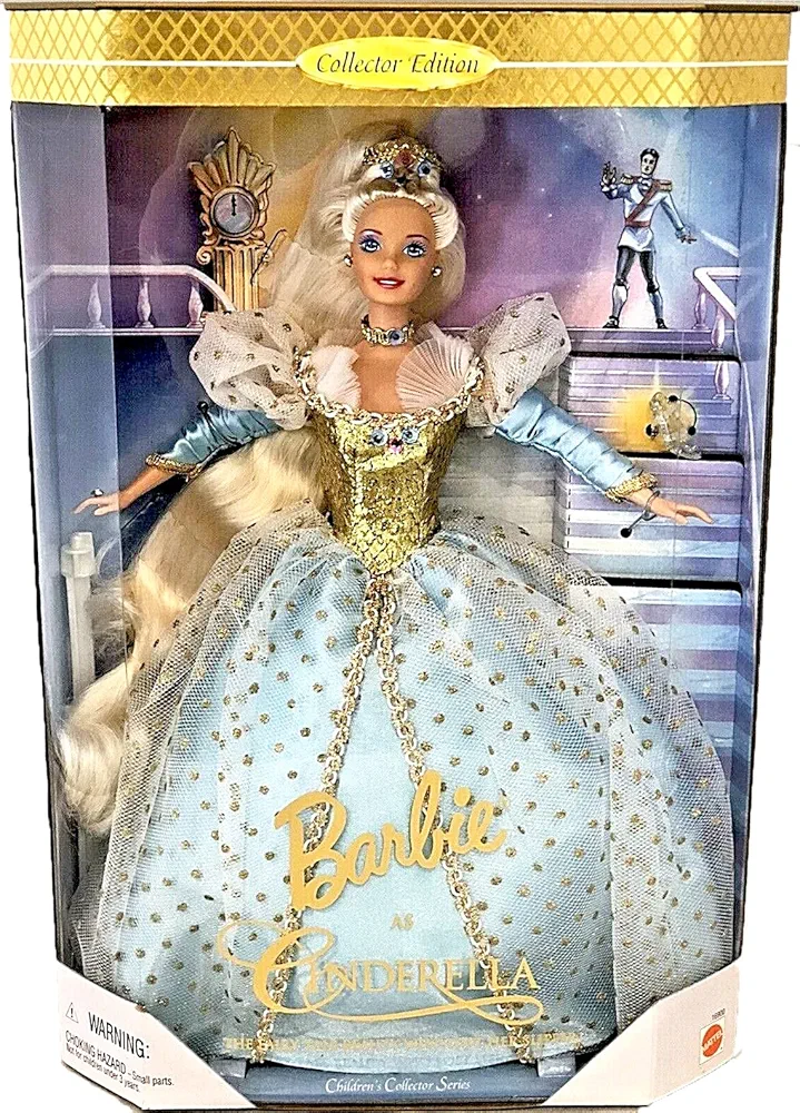 Barbie As Cinderella - Barbie Doll By Mattel Children's Series 1997