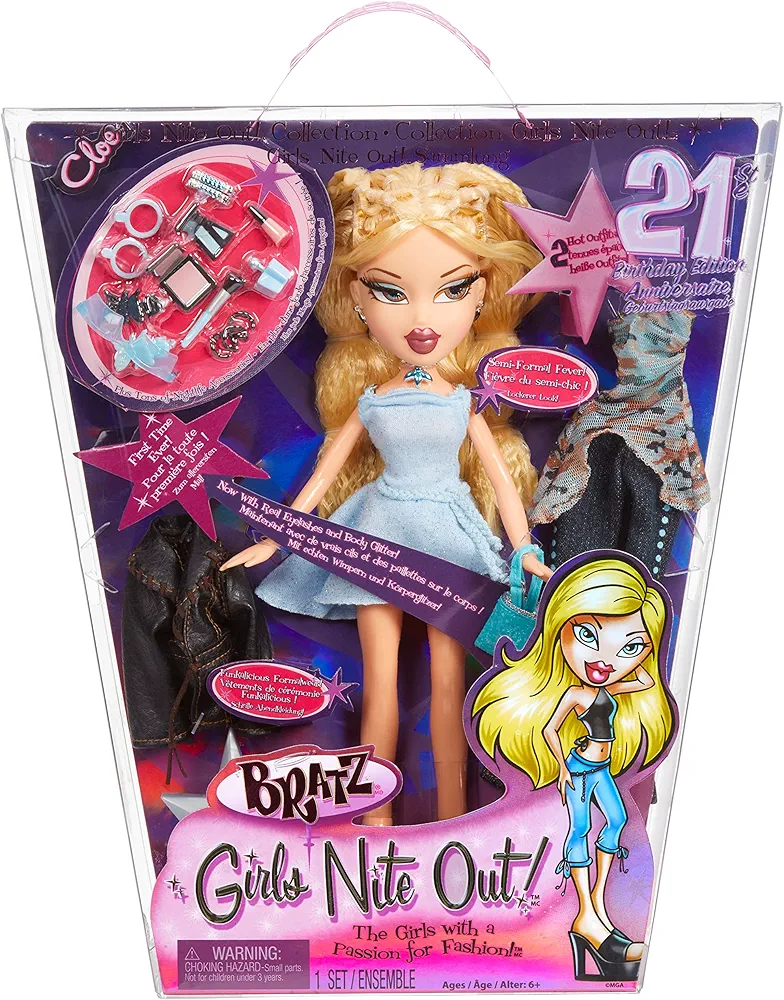 Bratz Girls Nite Out 21st Birthday Edition Fashion Doll Cloe