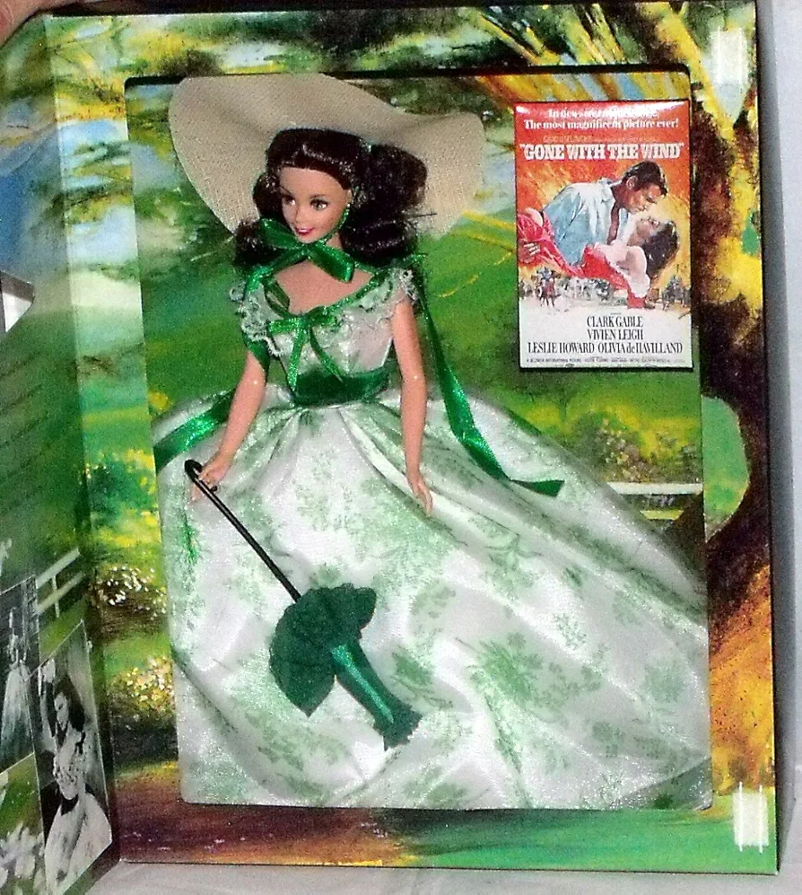 Barbie as Scarlett O'Hara Gone With The Wind at Wilke's Barbeque