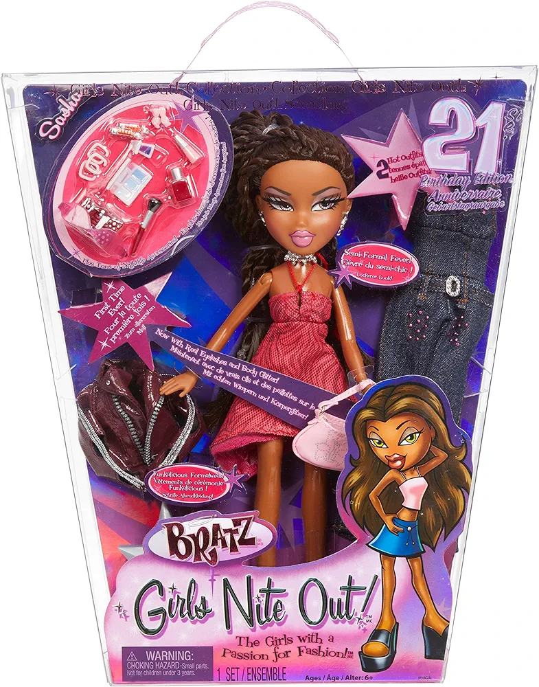 Bratz Girls Nite Out 21st Birthday Edition Fashion Doll Sasha