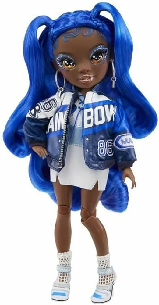 Rainbow High Coco Vanderbalt- Cobalt Blue Fashion Doll. 2 Designer Outfits to Mix & Match with Accessories, Great Gift for Kids 6-12 Years Old and Collectors