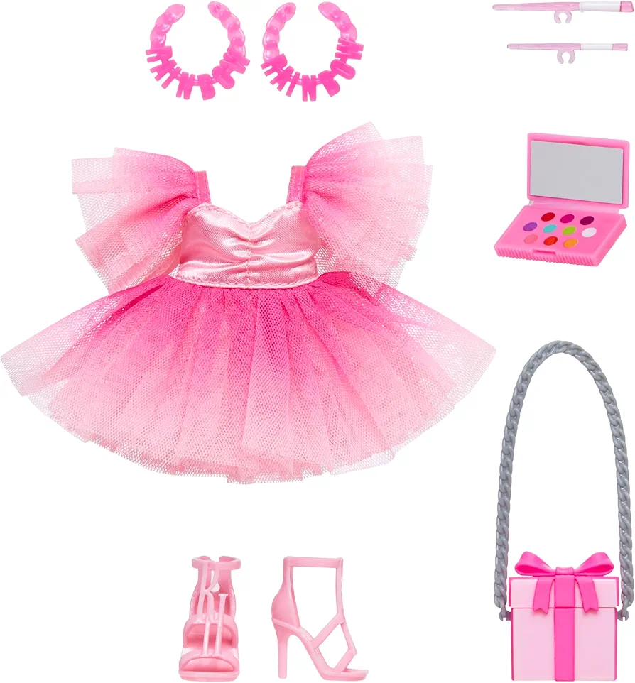 Rainbow High Fashion Pack, Dance Party includes 1 Full Party Outfit, Heels, Jewelry and Play Accessories. Mix & Match to Create Tons of Fun Kids Toy Gift Ages 4+