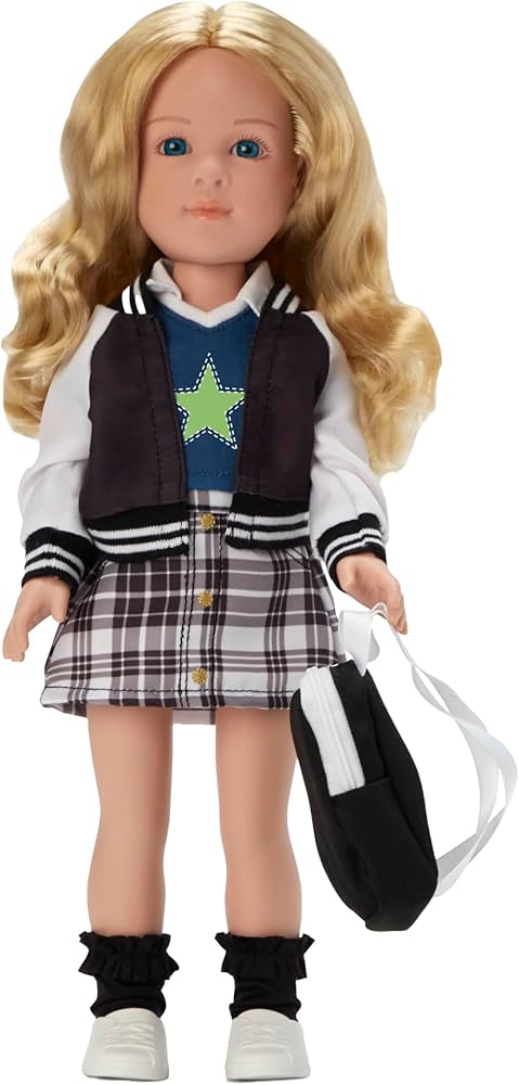 Madame Alexander 14-Inch Alexander Girlz Doll, Brooks, Light Skin Tone with Blue Eyes/Blonde Hair