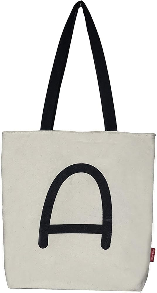 Econanos Women's Canvas & Beach Tote Bag, White (Blanco), 38 Centimeters