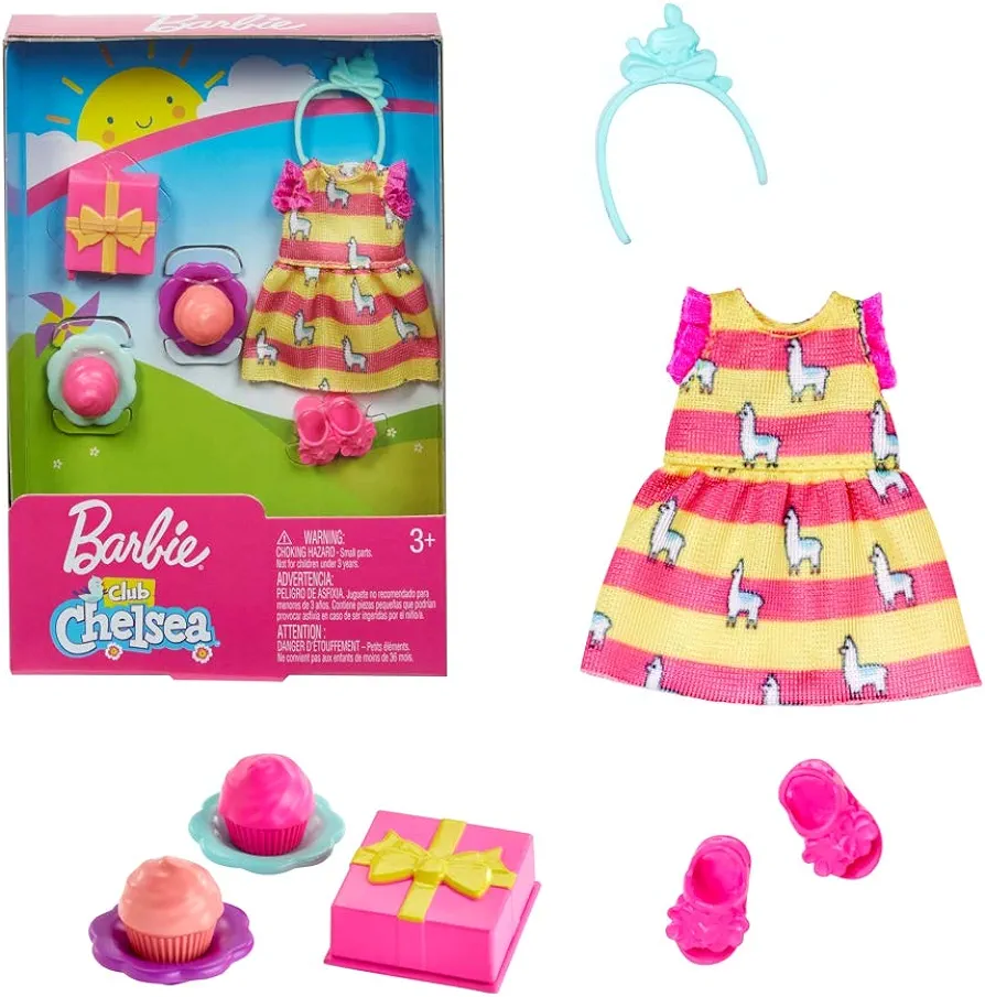 Barbie Birthday Accessories | for Chelsea Mattel FXN69