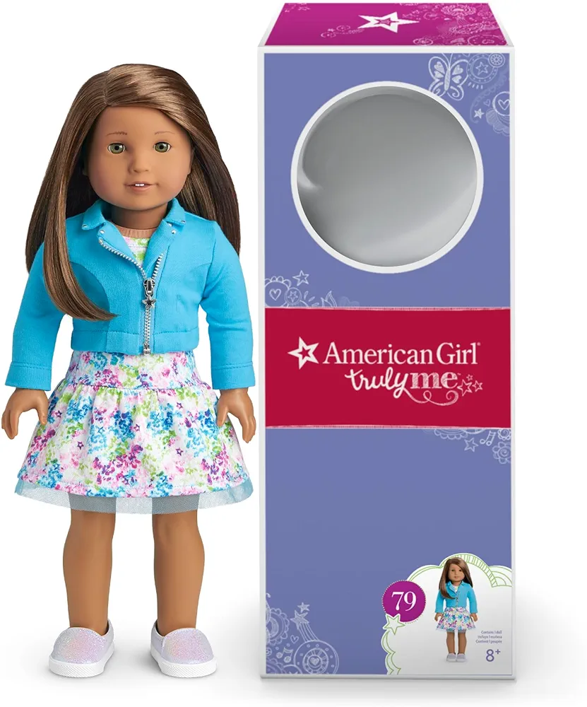 American Girl Truly Me 18-inch Doll #79 with Hazel Eyes, Brown Hair, and Medium Skin with Neutral Undertones, For Ages 6+