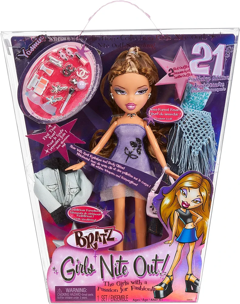 Bratz Girls Nite Out 21st Birthday Edition Fashion Doll Yasmin