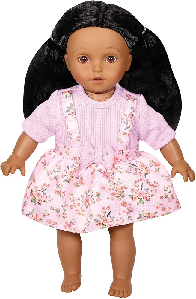 Lorie & Lace Girls 11.5" Girl Doll with Black Hair, Afro American